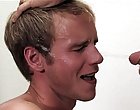 This is where Jason strips off his condom and begins to stroke his cock as he stares into Landan's face and gives him some sweet kisses free gay