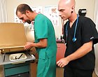 Gay male doctors playing with foreskins and photos of gay cum in straight mouth and ass 